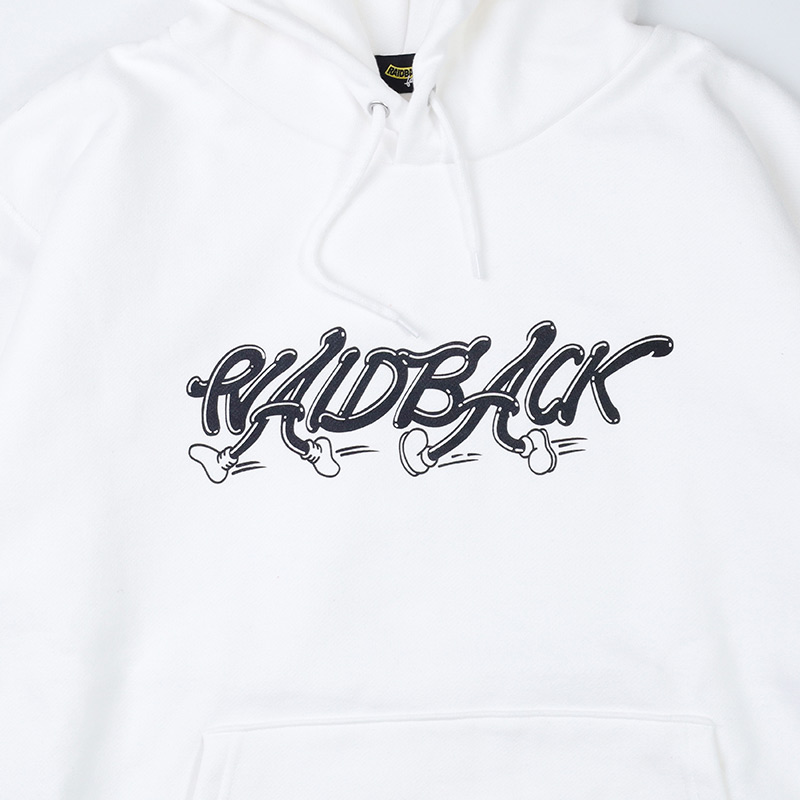 WALK THIS WAY LOGO HOODED SWEAT SHIRTS|RAIDBACK FABRIC|STADIUM ONLINE SHOP