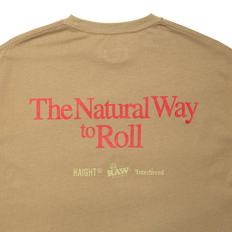 INTERBREED x RAW Tシャツ　M size RAW × INTERBREED × HAIGHT CLASSIC LOGO TEE｜HAIGHT｜STADIUM