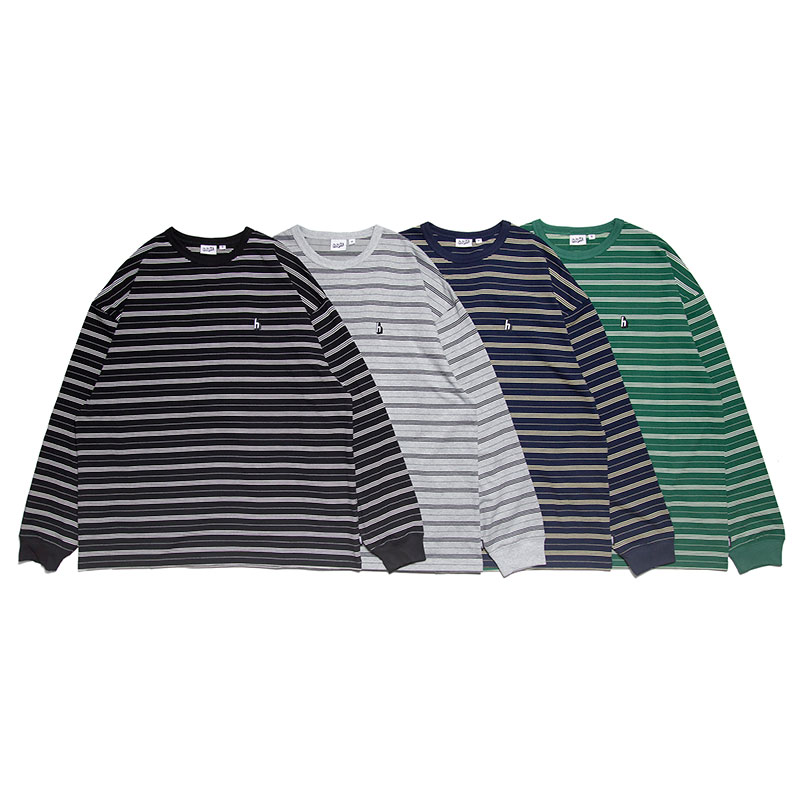 BORDER LS TEE｜HAIGHT｜STADIUM ONLINE SHOP