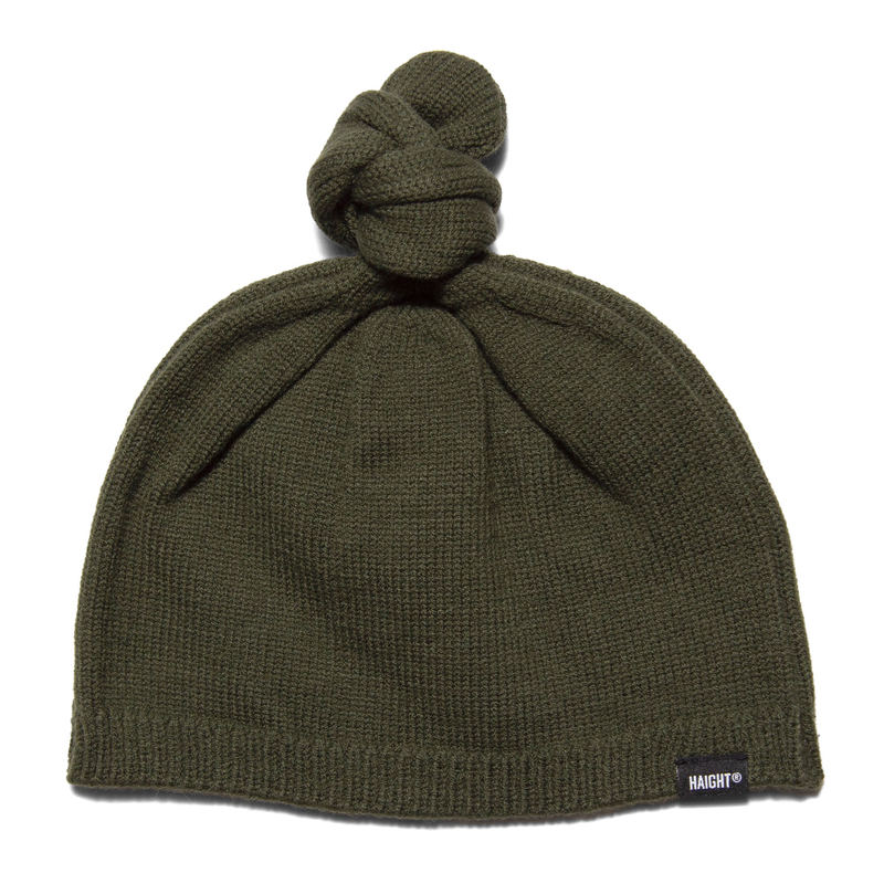 TOP KNOT BEANIE