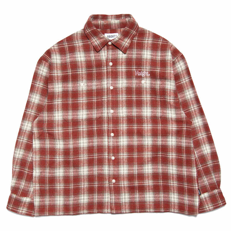 OMBRE CHECK FLANNEL SHIRT