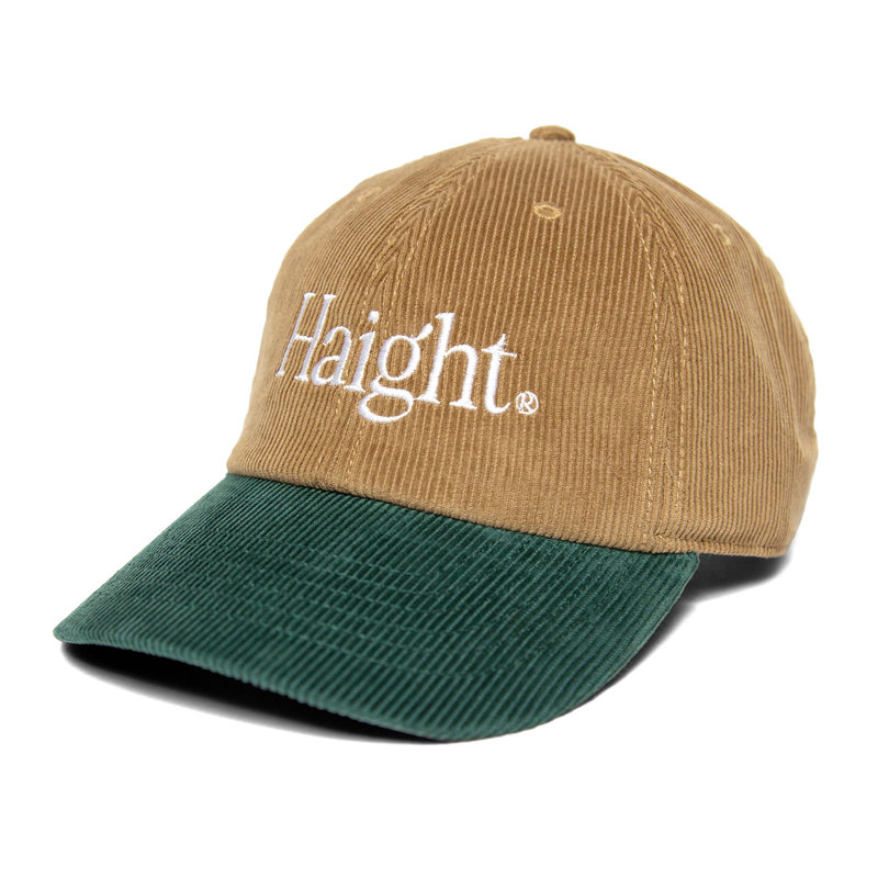 TWO-TONE CORDUROY CAP