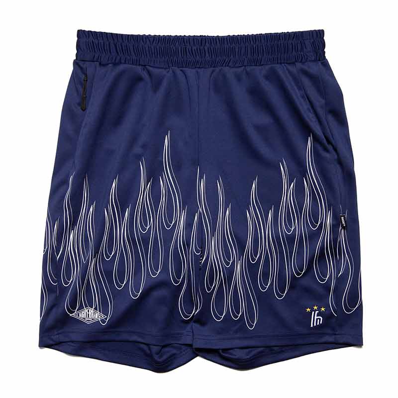 パンツ Haight flames soccer shorts FLAMES SOCCER SHORTS｜HAIGHT｜STADIUM ONLINE SHOP