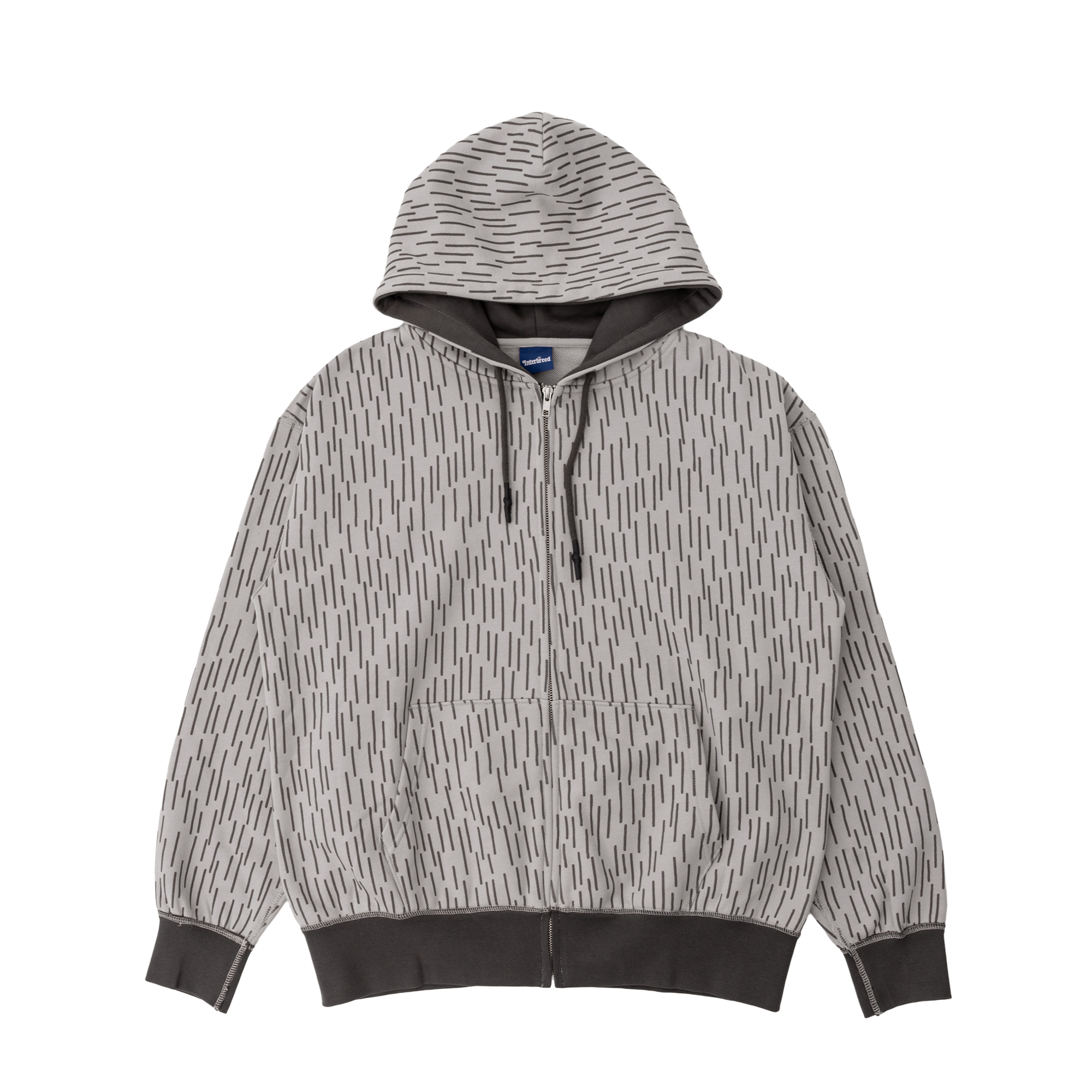 CAMOUFLAGE HEAVY WEIGHT ZIP HOODIE