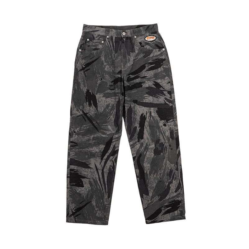 BRUSHED CAMO TROUSER