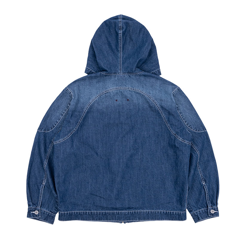 MASH UP DENIM HOODIE｜INTERBREED｜STADIUM ONLINE SHOP