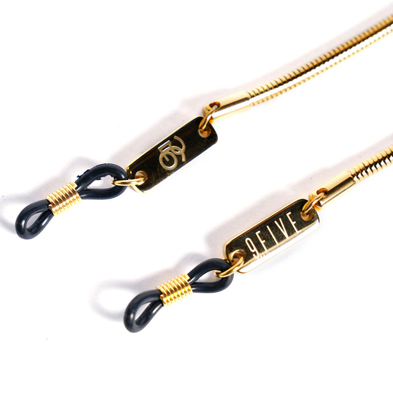 24K GOLD SNAKE CHAIN LANYARD