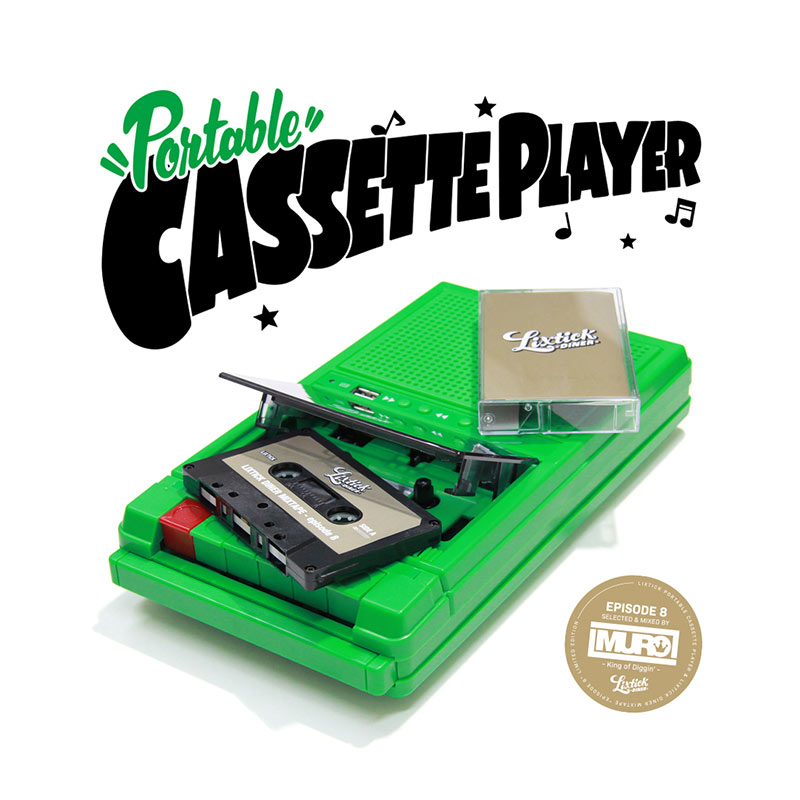 PORTABLE CASSETTE PLAYER｜LIXTICK｜STADIUM ONLINE SHOP