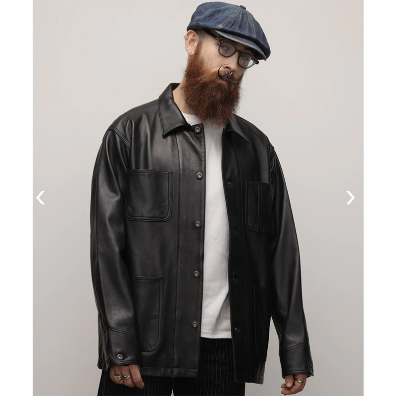 LAMB LEATHER COVERALL｜SCHOTT｜STADIUM ONLINE SHOP