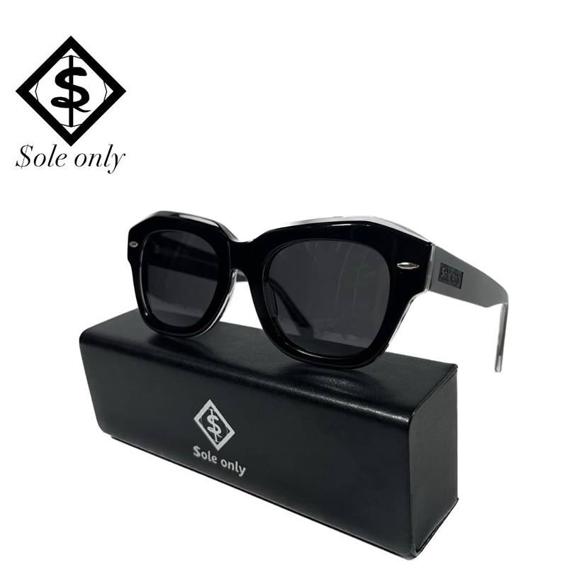 Sole only Willington サングラス ブラック WILLINGTON SUNGLASSES｜SOLE ONLY｜STADIUM ONLINE SHOP