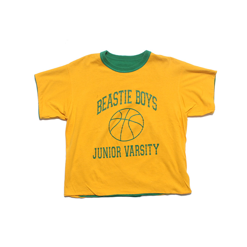 BEASTIE BOYS 1992 JUNIOR VARSITY TOUR REVERSIBLE TEE ｜STADIUM