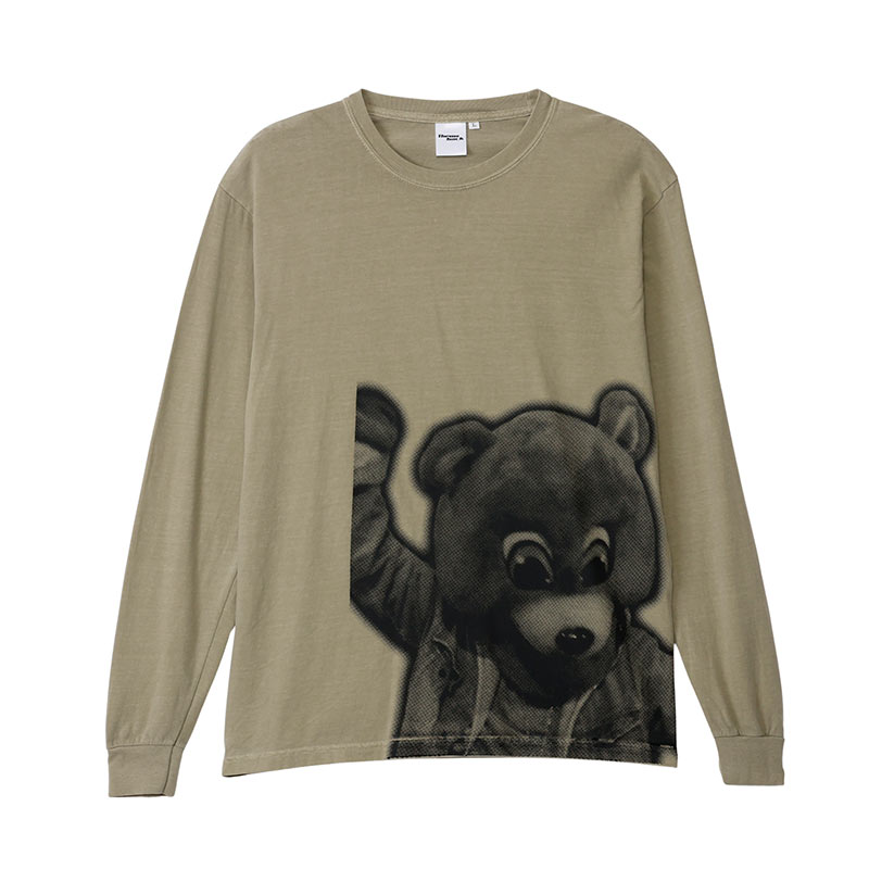 DROPOUT BEAR L/S TEE