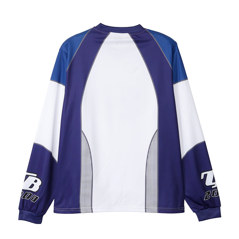 POPUP限定throwback2000 TB Motocross Jersey THROWBACK 2000 TB MOTOCROSS JERSEY【RED/BLU】 - YSM23